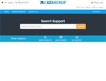 Tablet Screenshot of billing.xzbackup.com